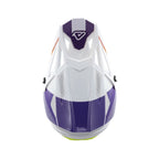 Casque Acerbis T711 blanc/violet cross enduro fibre ECE 22-06 - face
