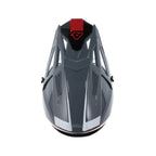 Casque Acerbis T711 gris/noir cross enduro fibre - trois-quarts avant