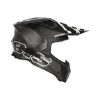 Casque Acerbis Airstrike-C noir/blanc cross enduro carbone ECE 22-06 - face