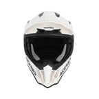 Casque Acerbis Airstrike-X blanc cross enduro fibre - arrière