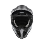 Casque Acerbis Airstrike-X gris cross enduro fibre - arrière