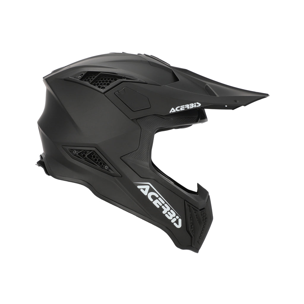 Casque Acerbis Airstrike-X noir cross enduro fibre ECE 22-06 - face