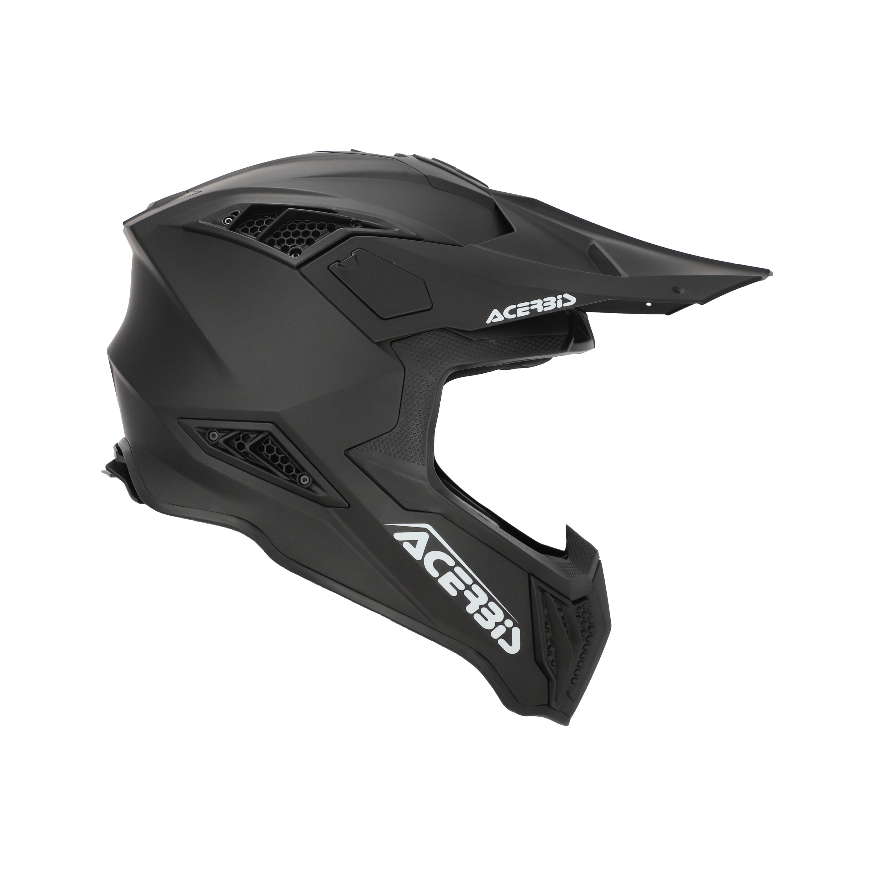 Casque Acerbis Airstrike-X noir cross enduro fibre ECE 22-06 - face