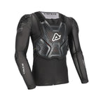 Acerbis P035 gilet de protection intégral moto cross enduro noir - vue face