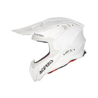 Casque Acerbis Airstrike FIM Racing#2 blanc cross enduro carbone FIM - face