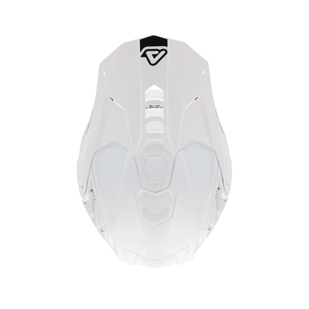 Casque Acerbis Airstrike FIM Racing#2 blanc cross enduro carbone - trois-quarts arrière