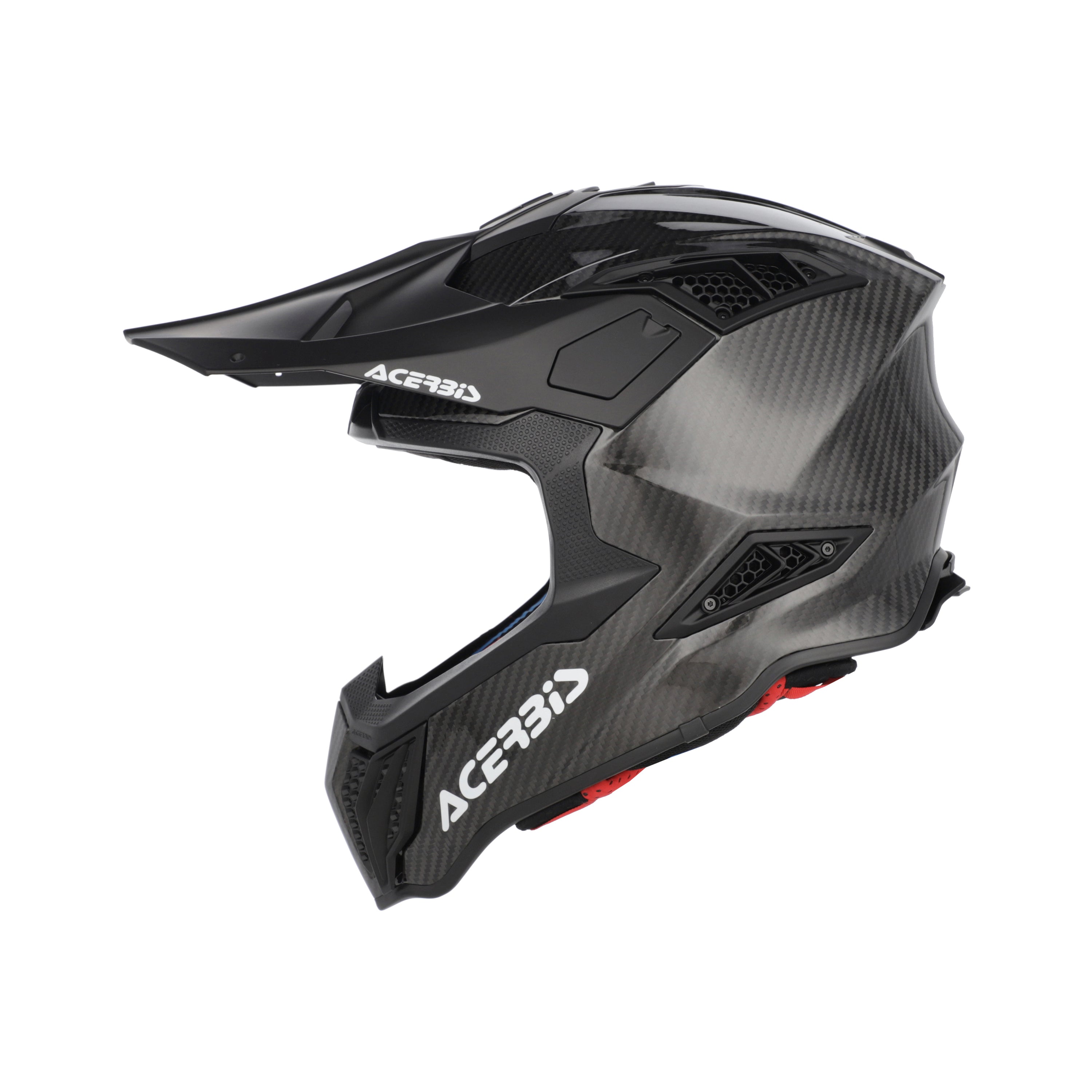 Casque Acerbis Airstrike FIM Racing#2 noir cross enduro carbone ECE 22-06 - face
