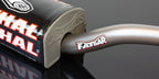 Guidon Renthal Fatbar cross enduro - détail du coude et de la mousse de guidon