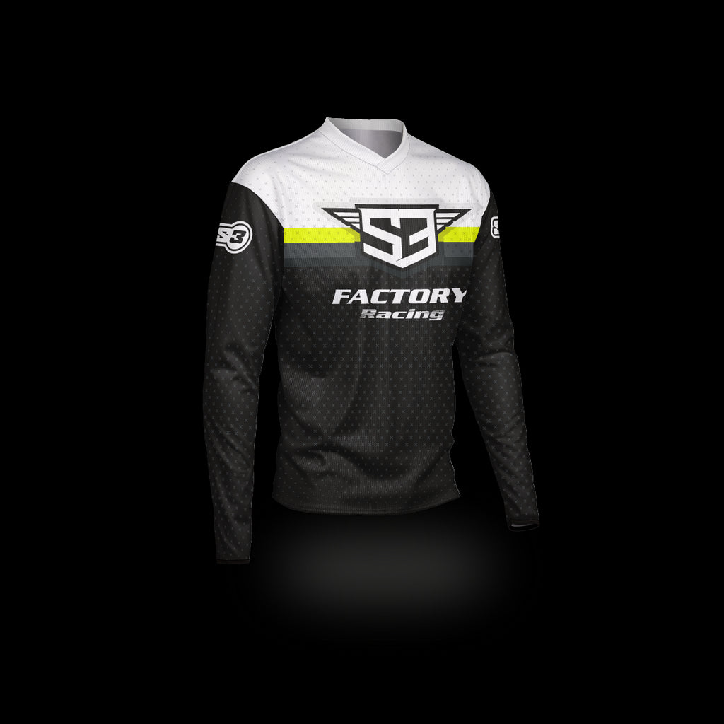 Tenue Racing Jaune Noir S3 PARTS