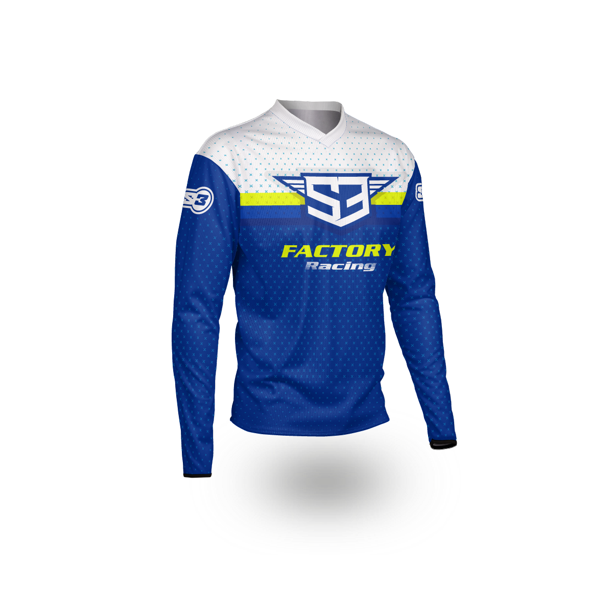 Tenue Racing Bleu S3 PARTS