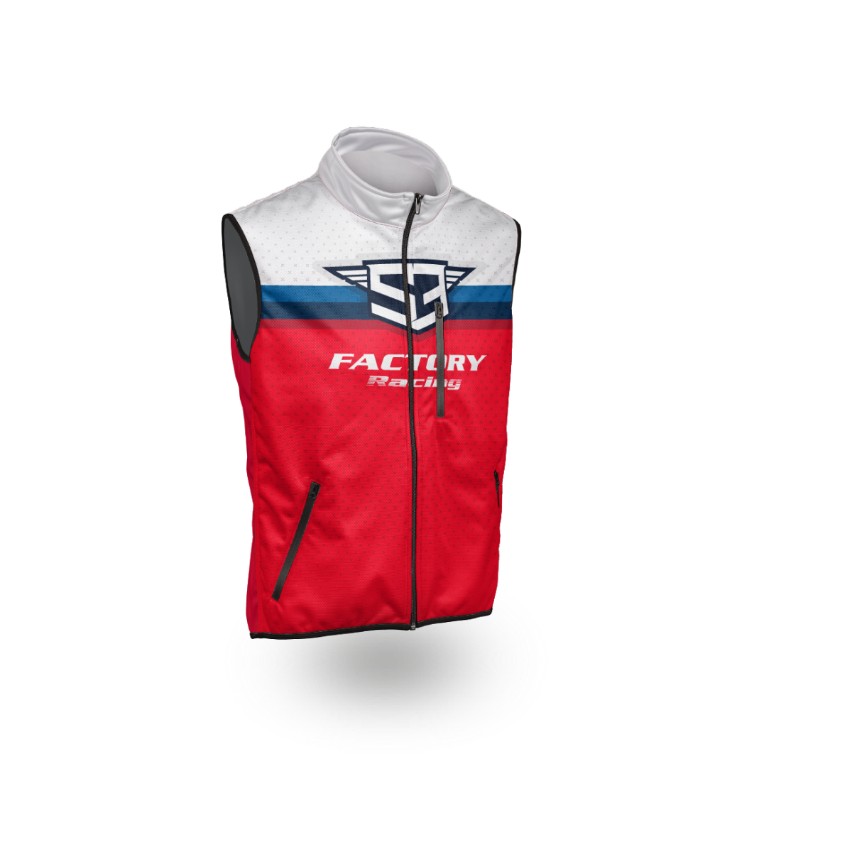 Veste sans Manche Racing Rouge S3 PARTS
