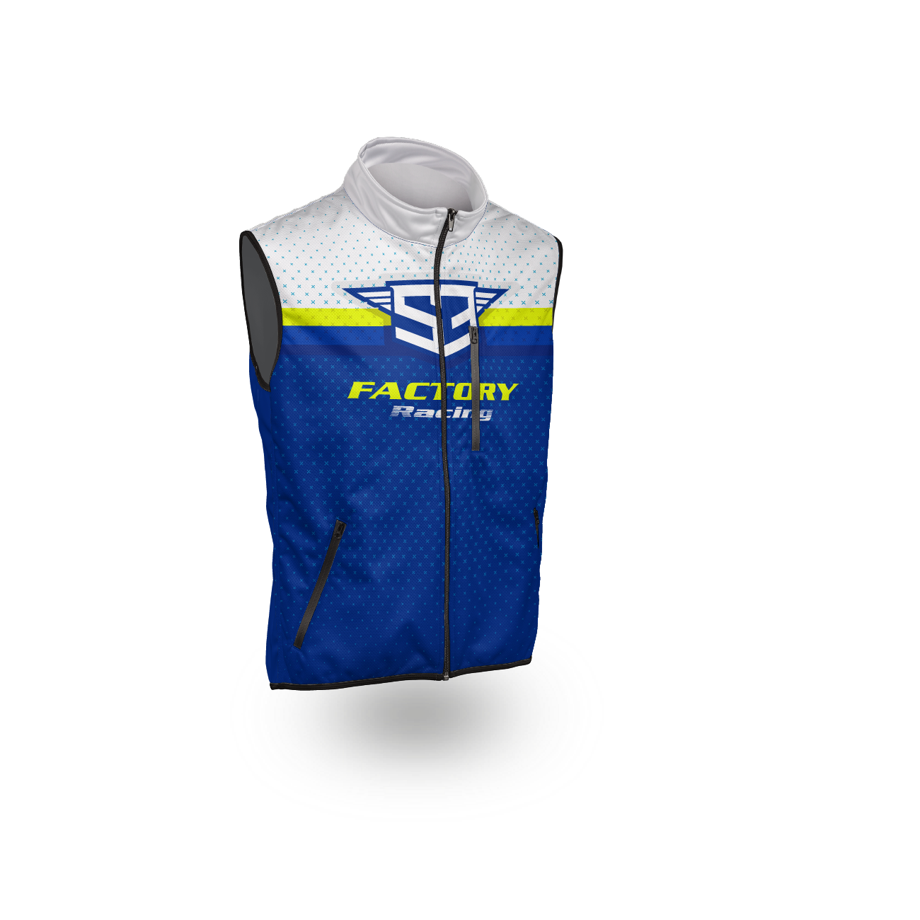 Veste sans Manche Racing Bleu S3 PARTS