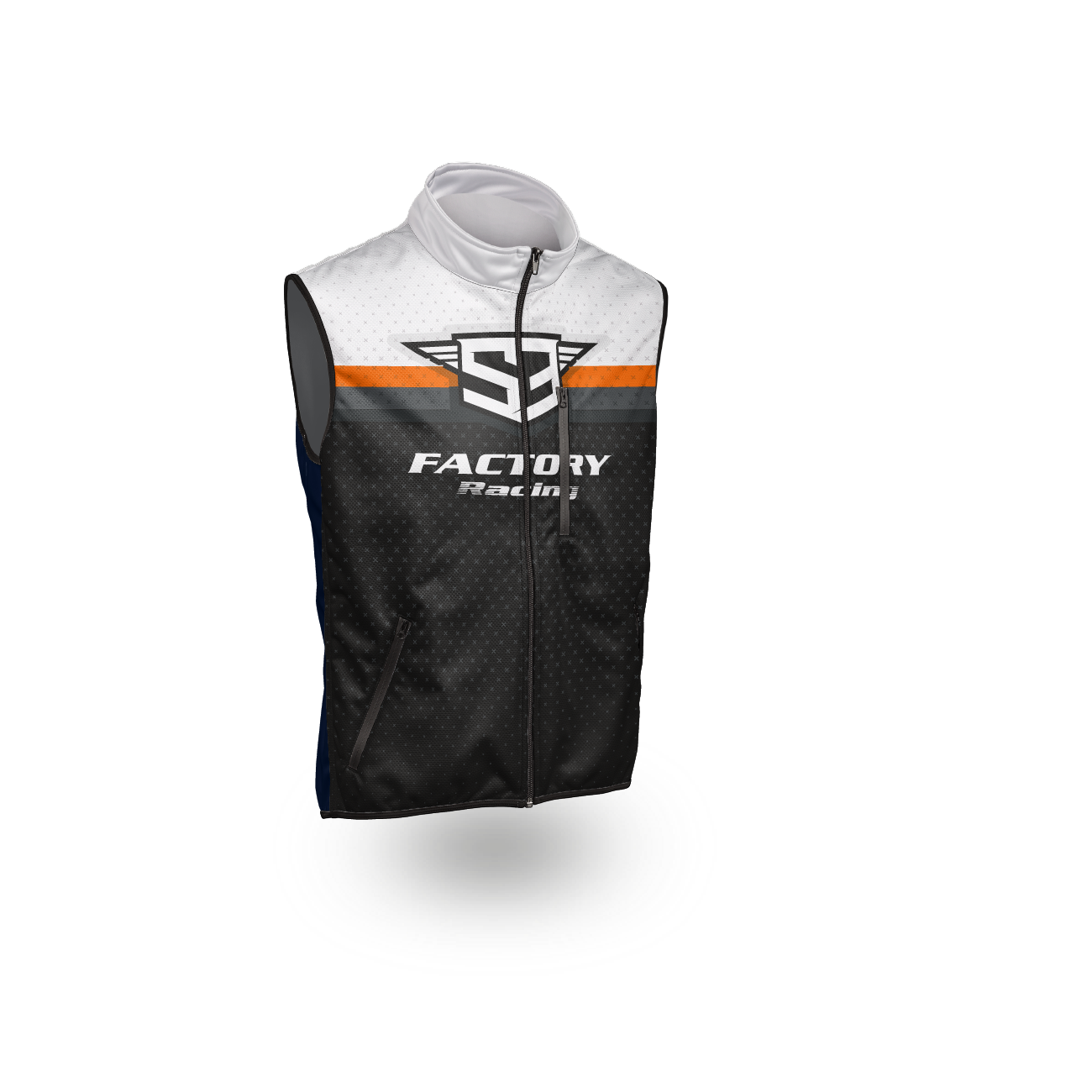 Veste sans Manche Racing Orange S3 PARTS