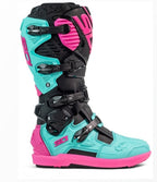 Bottes Sidi Crossfire 3 SRS Turquoise / Rose