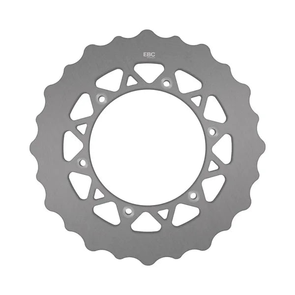 Disque de frein arrière wave EBC MD6035CE 220 mm série CE Enduro KTM Husqvarna GasGas - vue de face