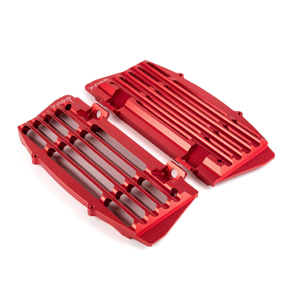 Kit Protection Radiateur Air Force X-GRIP KTM HUSQVARNA GASGAS TRIUMPH 2016 - 2027 - Rouge
