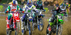 Guidon Renthal Fatbar cross enduro - départ de course de motocross