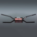 Guidon Renthal Fatbar 826 KTM High noir cross enduro aluminium 7010 T6 avec mousse - vue de face