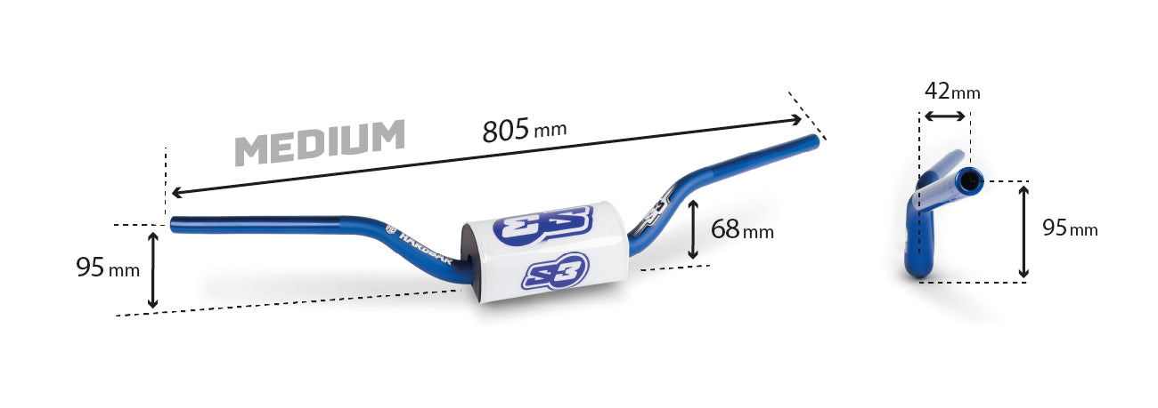 Guidon Moyen S3 PARTS