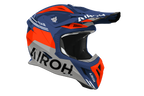 Casque Aviator Ace 2 Bleu Orange AIROH