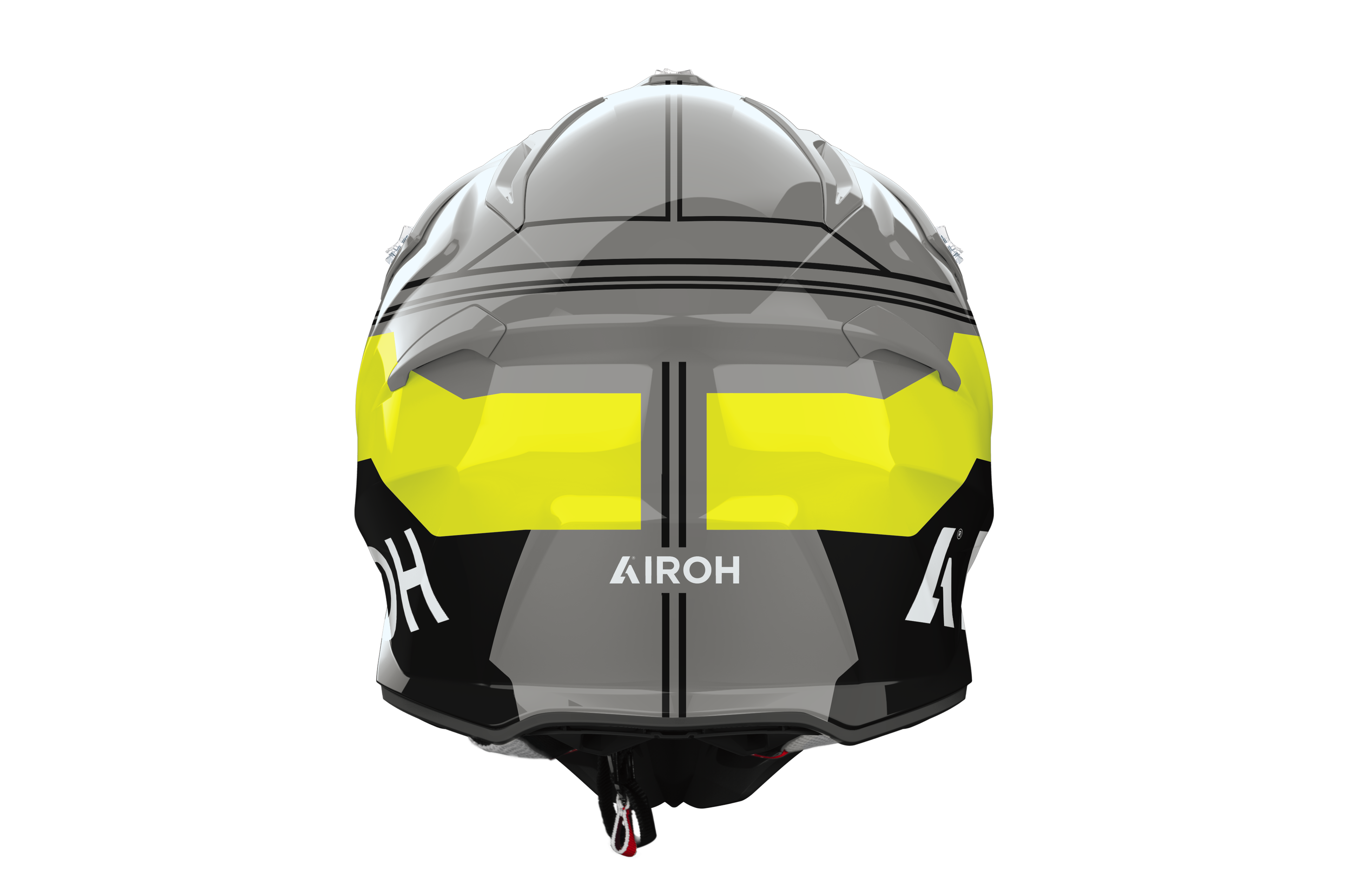 Casque Aviator Ace 2 Jaune Gris AIROH