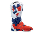 Botte CrossAir X Bleu Blanche Rouge SIDI