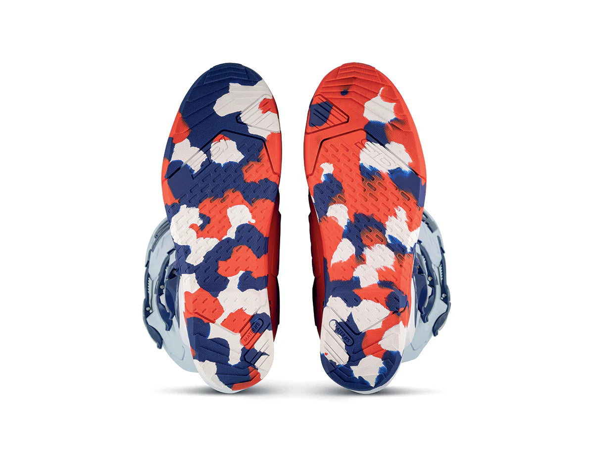 Botte CrossAir X Bleu Blanche Rouge SIDI