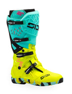 Botte CrossAir X Bleu Jaune SIDI