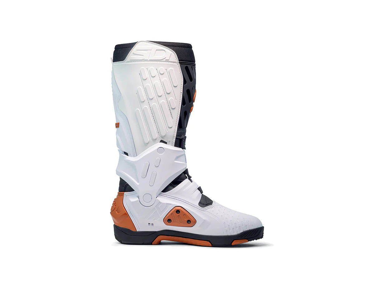 Botte CrossAir Blanche Marron SIDI