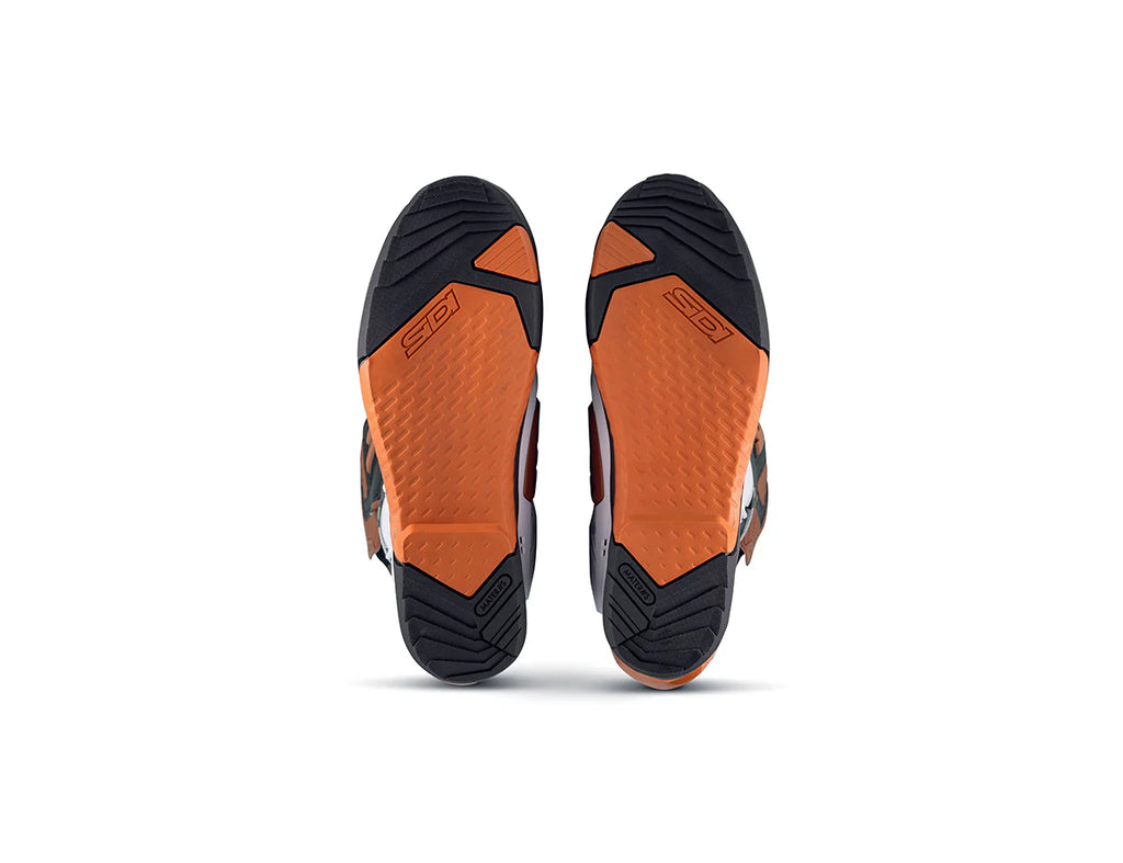 Botte CrossAir Blanche Marron SIDI