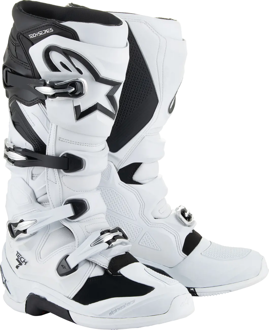 Botte Tech 7 Blanche ALPINESTARS