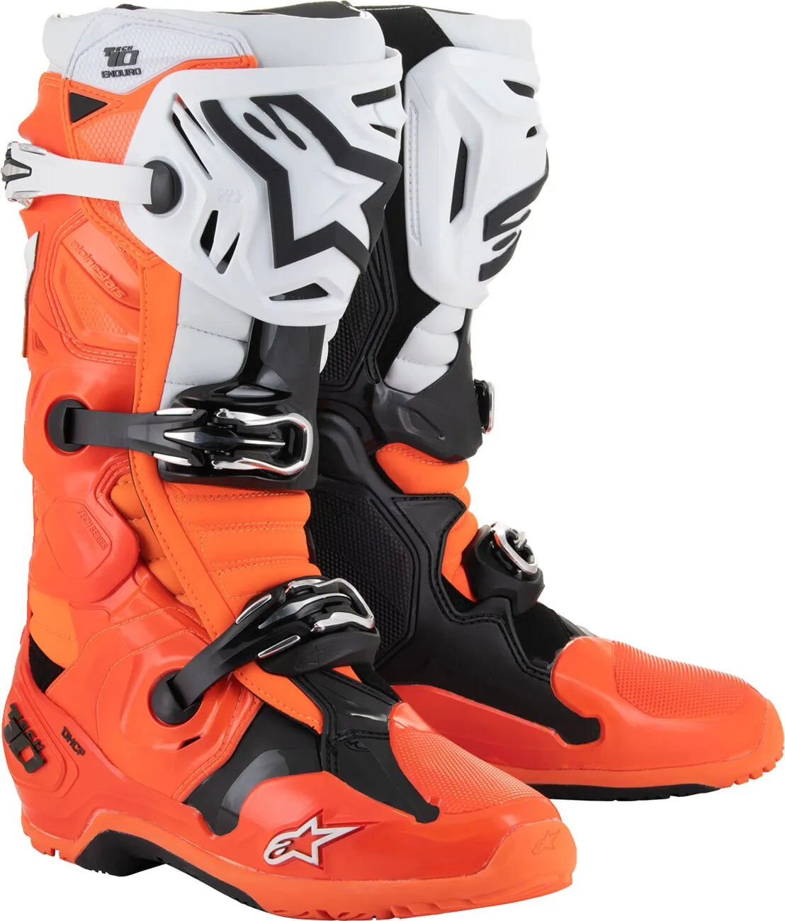 Botte Tech 10 Enduro Orange ALPINESTARS