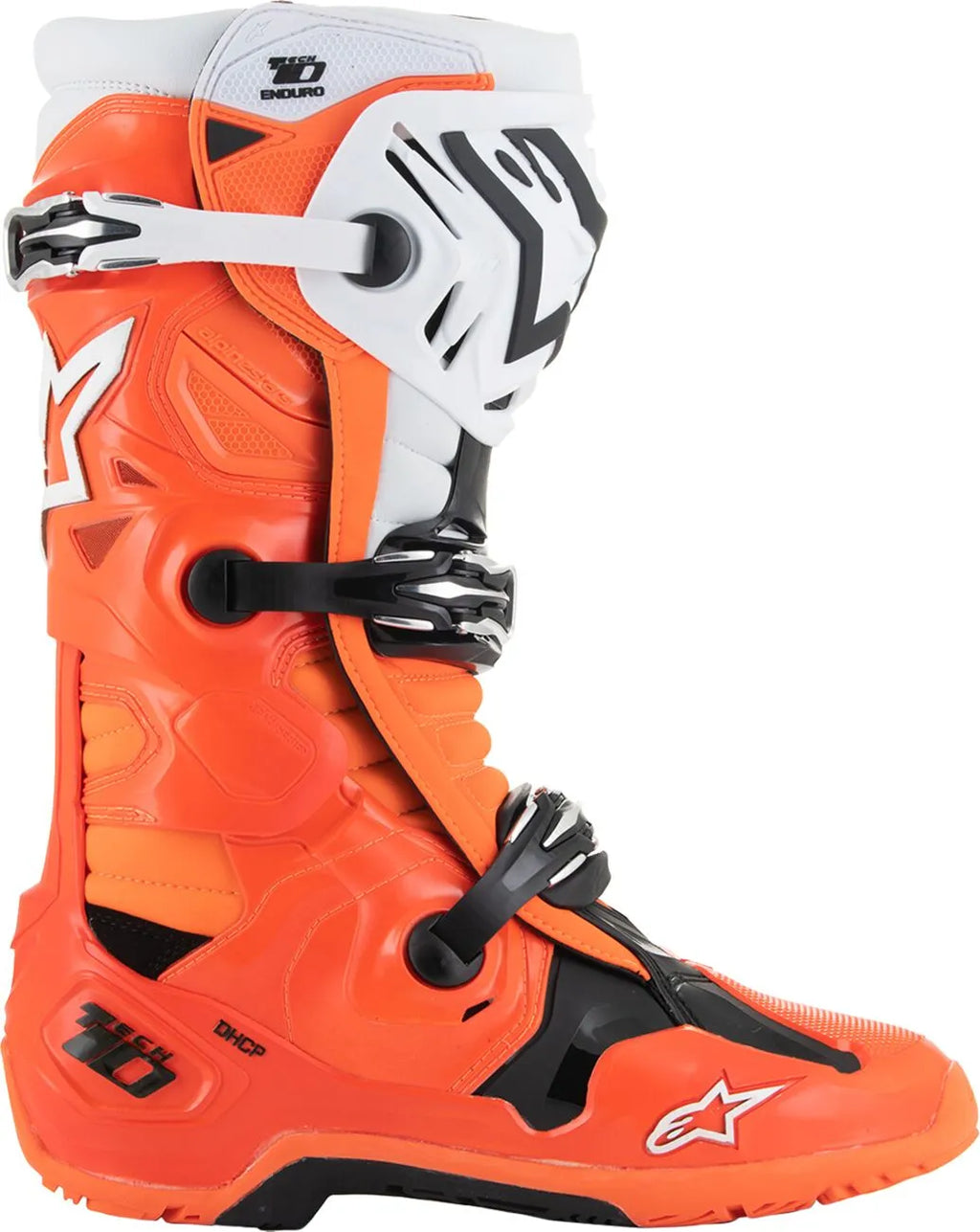 Botte Tech 10 Enduro Orange ALPINESTARS