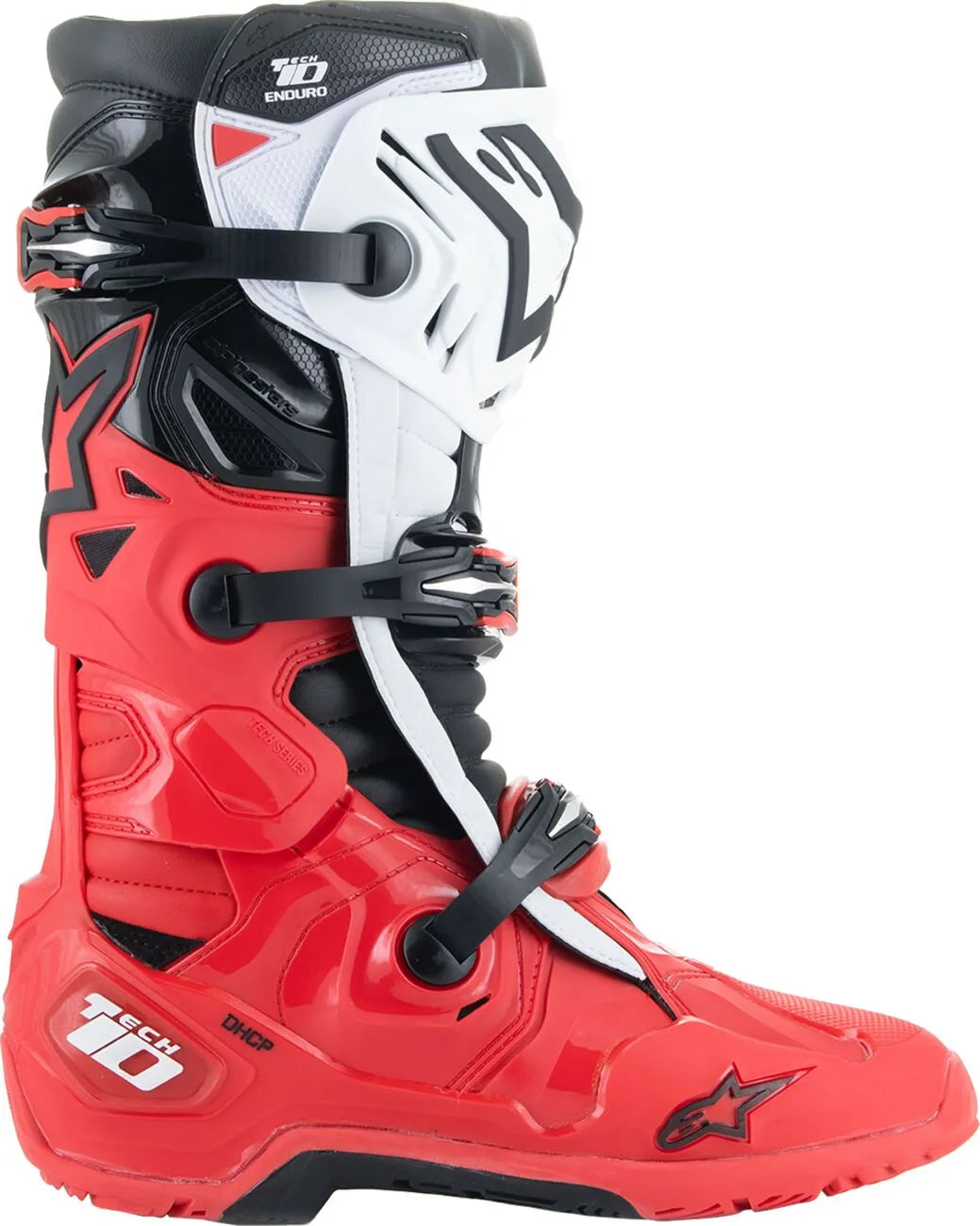 Botte Tech 10 Enduro Rouge ALPINESTARS