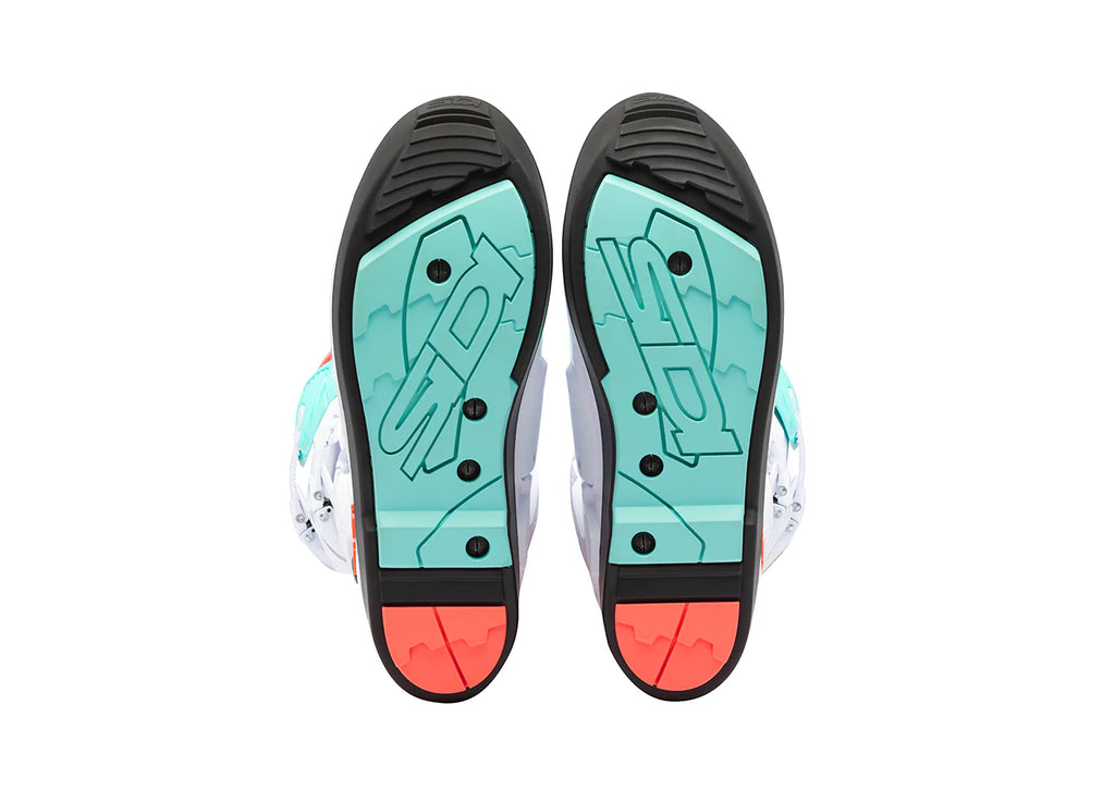 Botte CrossFire 3 SRS Blanche Orange SIDI