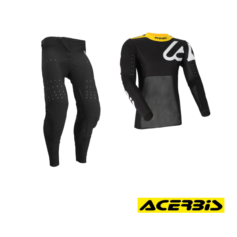 Tenue X-FLEX Noir Blanc ACERBIS
