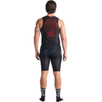 Gilet de protection Troy Lee Designs Stage Ghost D3O noir porté - dorsale D3O Viper niveau 2 vue de dos
