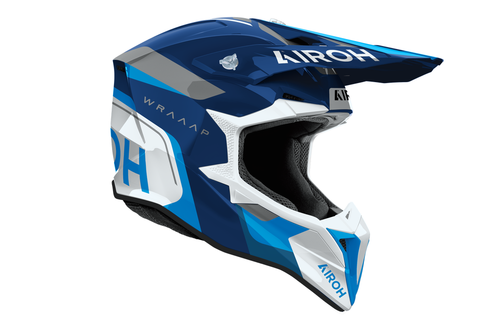 Casque Wraaap  Bleu AIROH