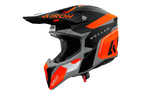 Casque Wraaap  Noir Orange AIROH