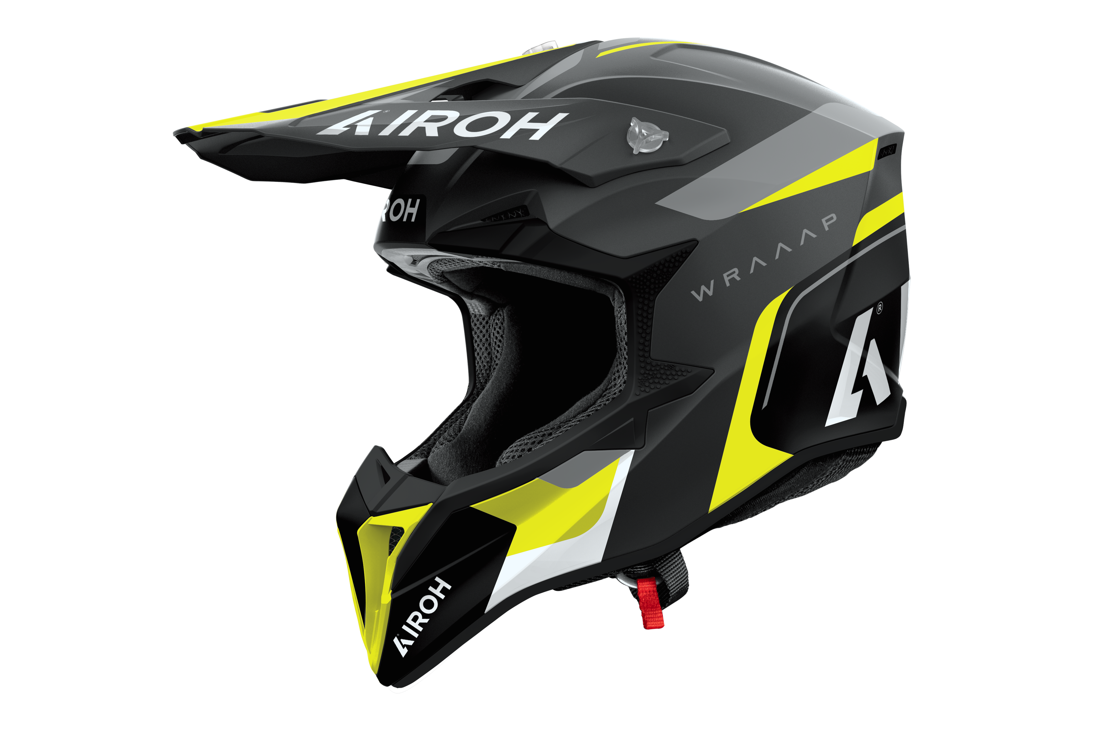 Casque Wraaap  Noir Jaune AIROH