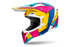Casque Wraaap  Rose Jaune AIROH