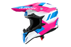 Casque Wraaap  Rose Bleu AIROH