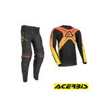 Tenue Acerbis MX Track Inc Orange Verona 2026 composée du maillot et pantalon motocross enduro