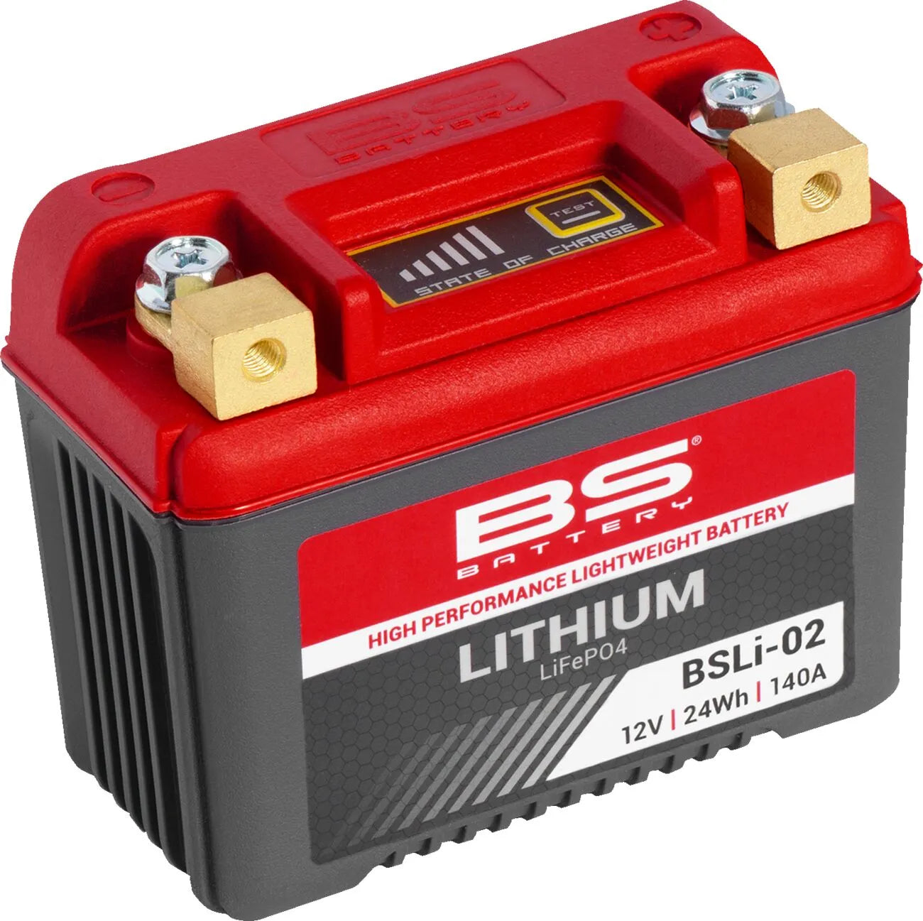 Batterie lithium BS Battery BSLi-02 MAX pour moto motocross et enduro – batterie lithium haute performance légère et puissante