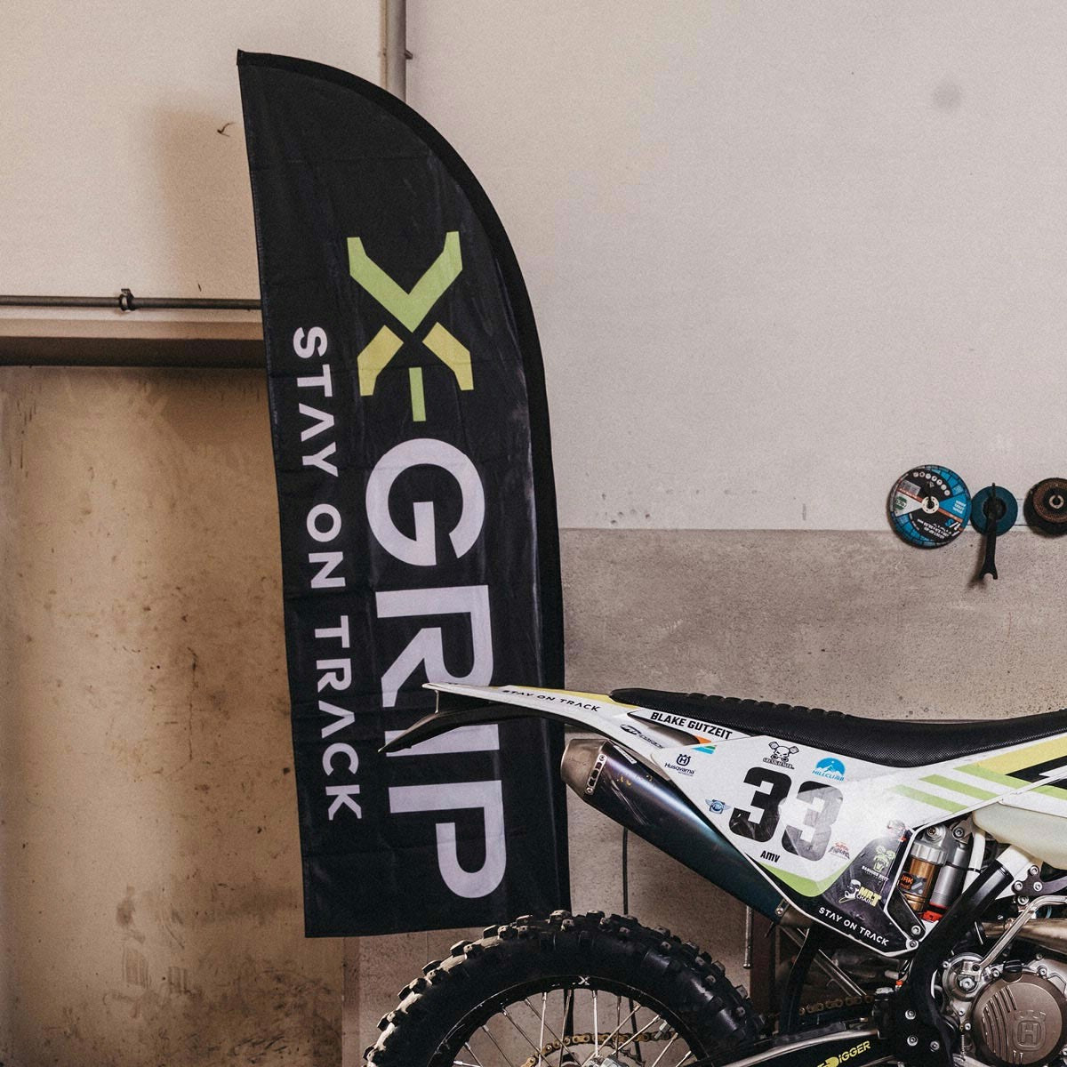 Beachflag Petit X-GRIP enduro motocross