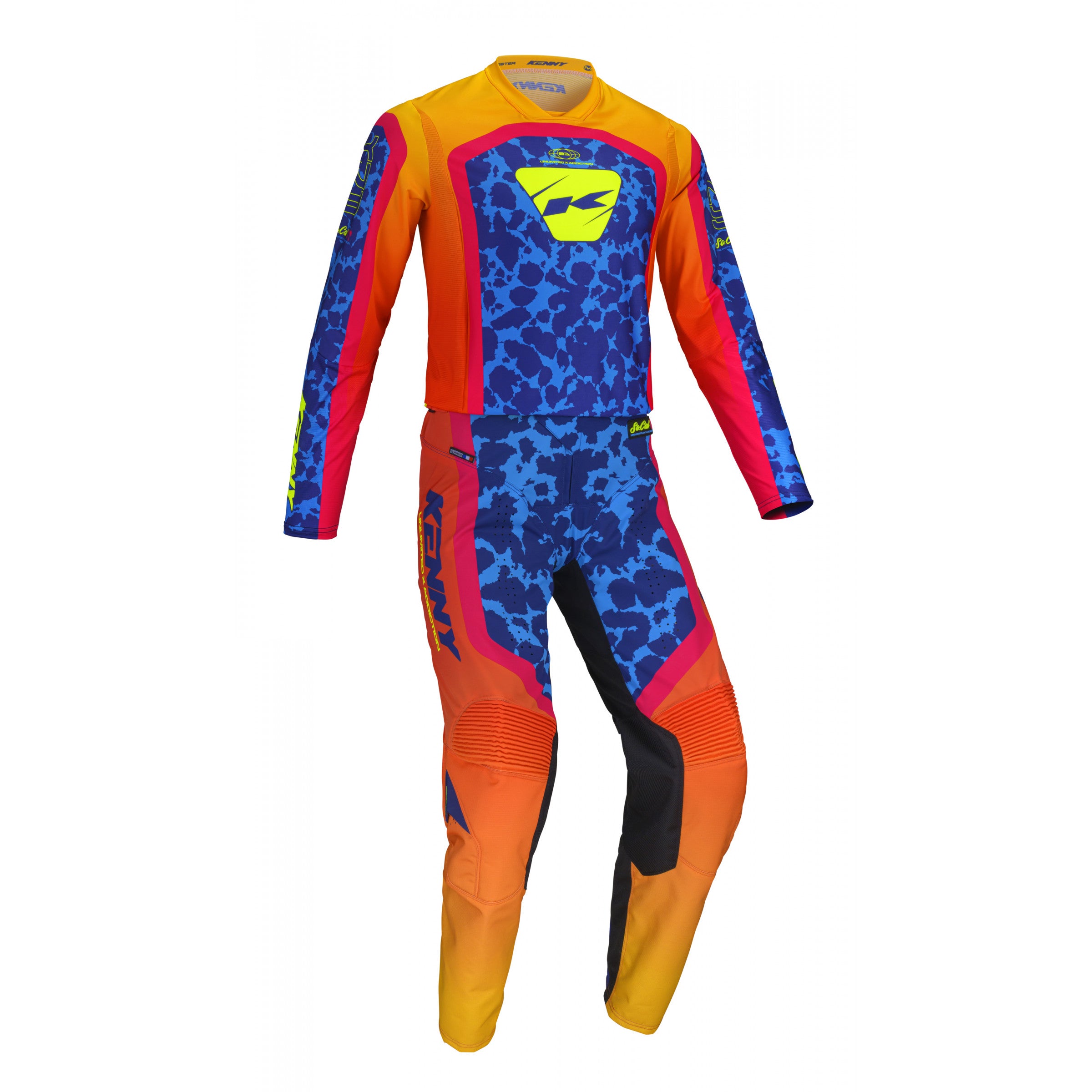 Tenue Performance Bleu Orange KENNY