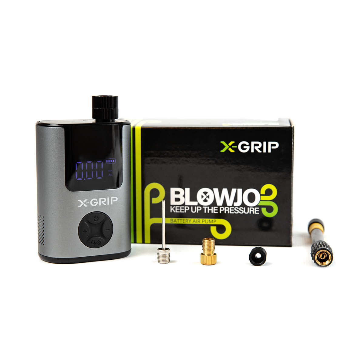 BLOWJOB Battery Air Pompe X-GRIP enduro motocross