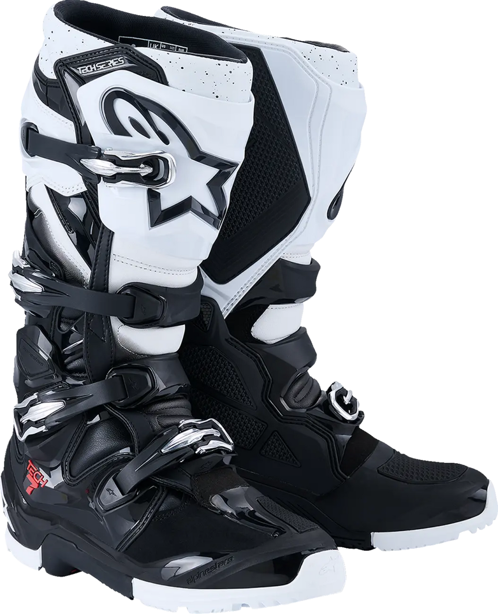 Botte Tech 7 Enduro Blanche Noir ALPINESTARS