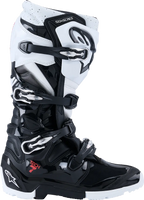 Botte Tech 7 Enduro Blanche Noir ALPINESTARS
