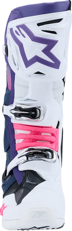 Botte Tech 10 Blanche Rose ALPINESTARS